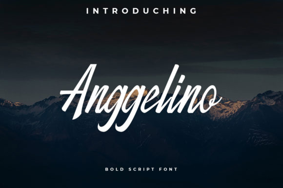 Anggelino: A Handwritten Font for Makers