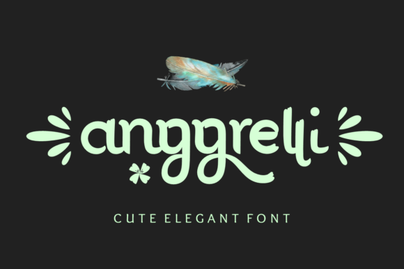 Anggrelli: A Delicate Script Font for Modern Web Design