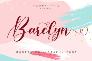 Barelyn: A Handwritten Font for Elegant Editorial Design
