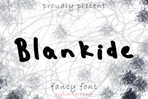 Blankide: A Quirky Handwritten Font for Small Business