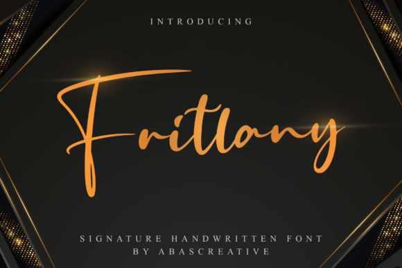 Fritlany: A Timeless Handwritten Font for Web Design