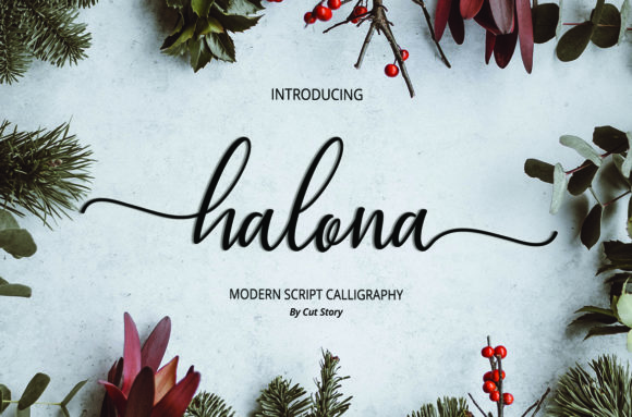 Halona: A Modern Handwritten Font for Branding