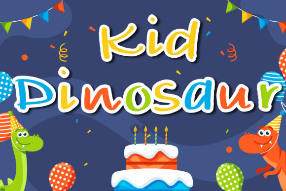 Kid Dinosaur: A Quirky Handwritten Font for Makers