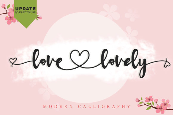 Love Lovely: A Romantic Handwritten Font for Business Branding