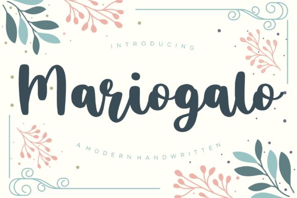 Mariogalo: A Playful Handwritten Font That Elevates Campaign Visuals