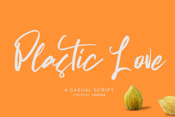 Plastic Love: A Handwritten Font for Polished Branding