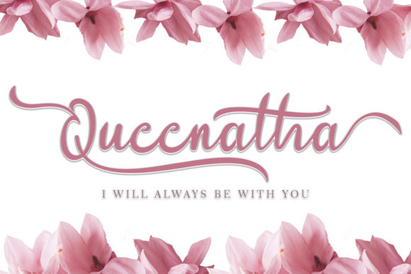 Queenatha: A Handwritten Font for Elegant Editorial Design