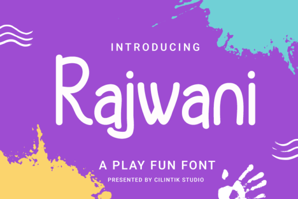Rajwani: A Handwritten Font for Authentic Branding