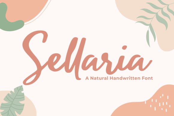 Sellaria: A Premium Handwritten Font for Web Design