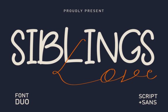 Siblings Love: A Premium Font for Editorial Design